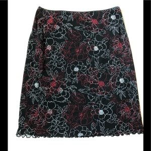 Emma James floral skirt